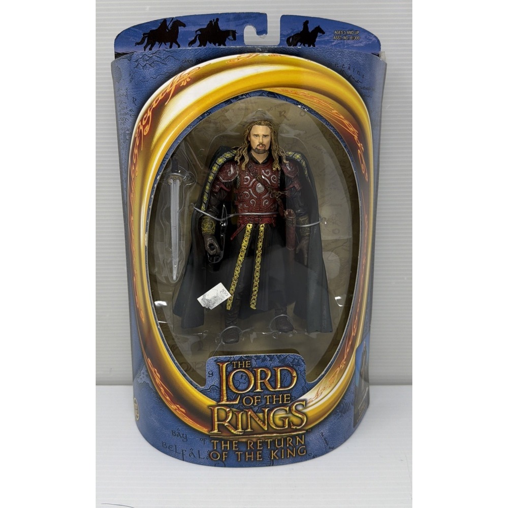 Eomer in Ceremonial Armor Lord of the Rings Return of the King Figure ToyBiz New